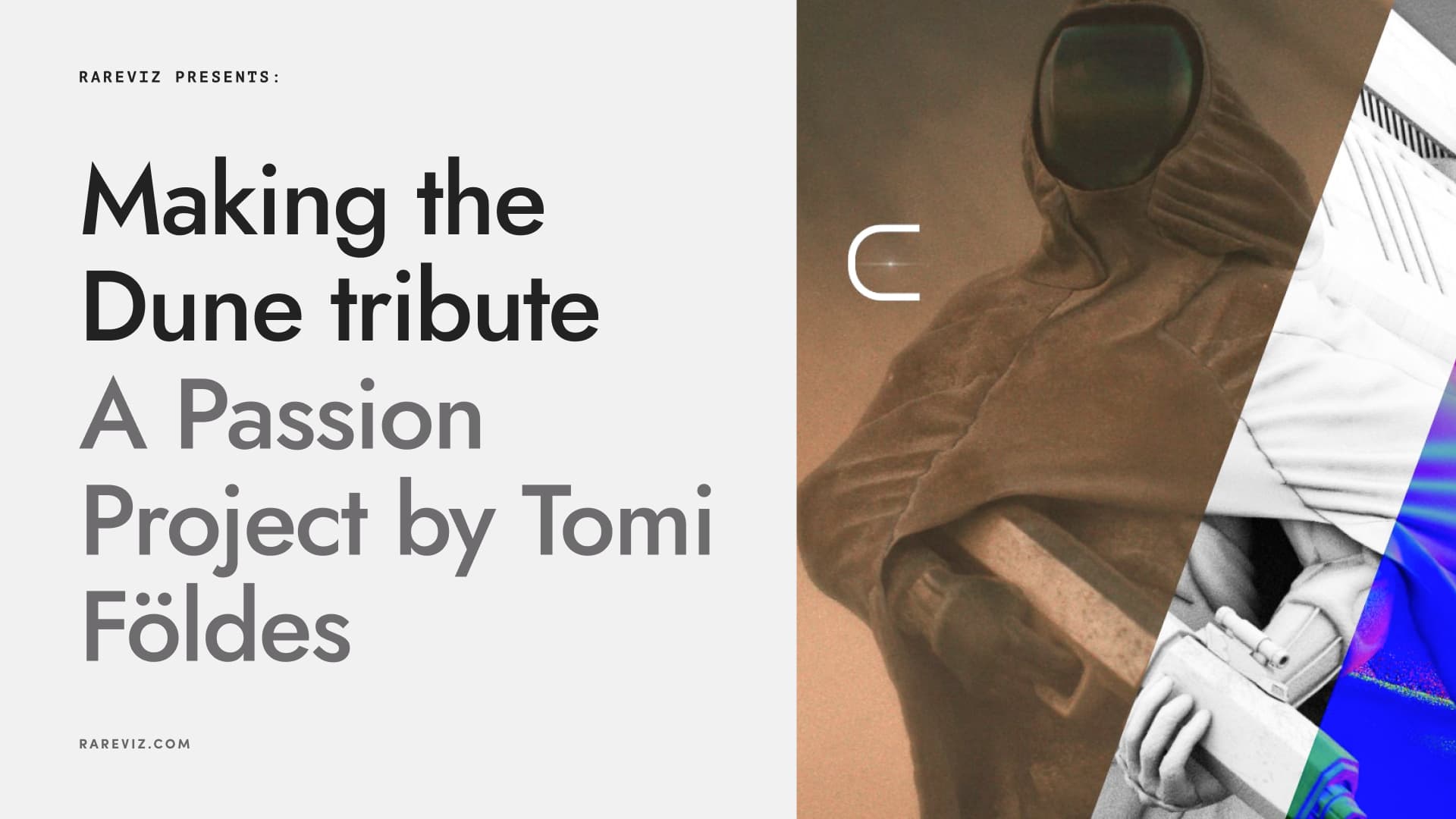 Making the Dune tribute — A Passion Project by Tomi Földes