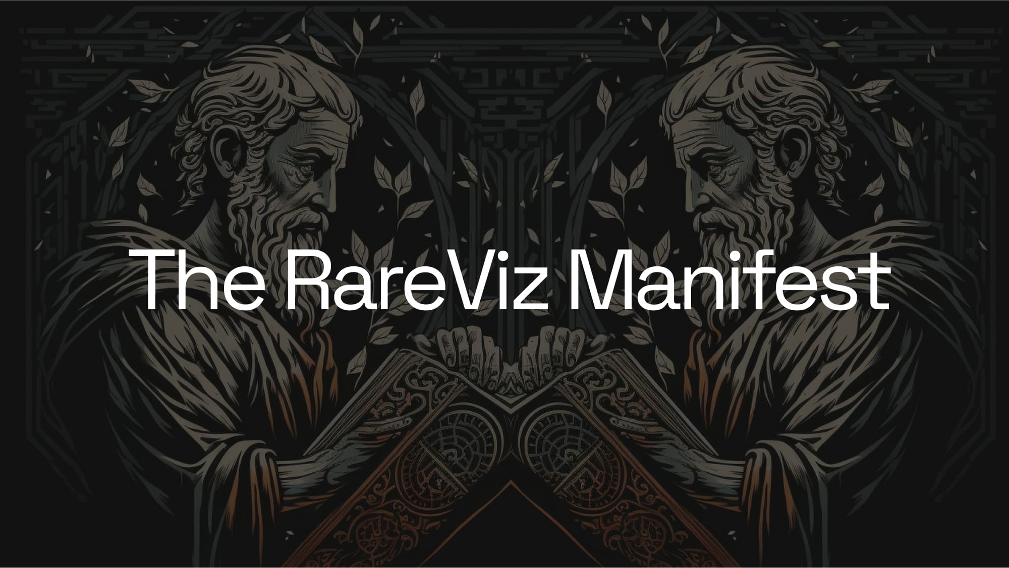 The RareViz Manifest: Why now is the time to work smart