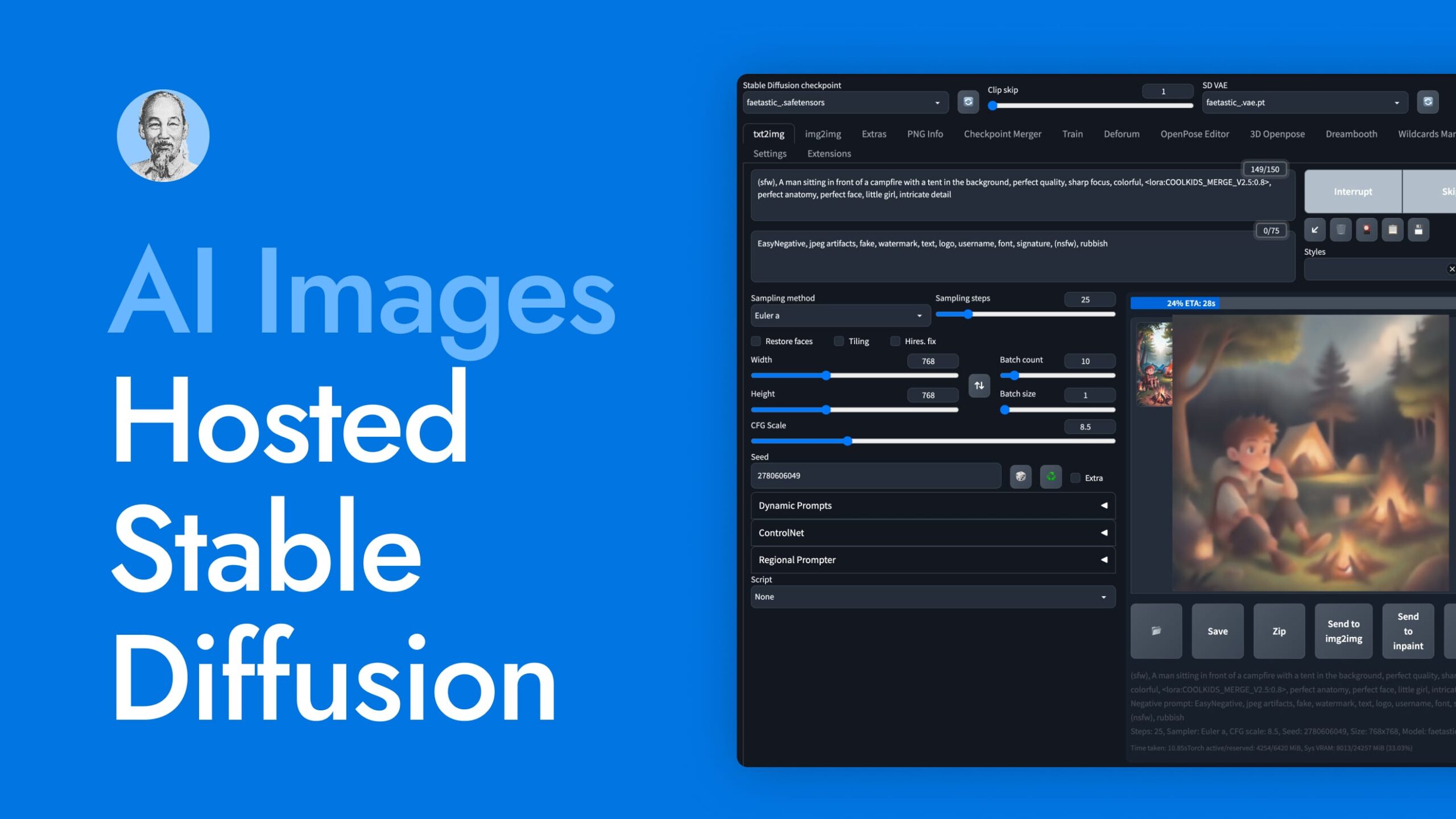 Hosted Stable Diffusion services compared — Speeding up AI image generation