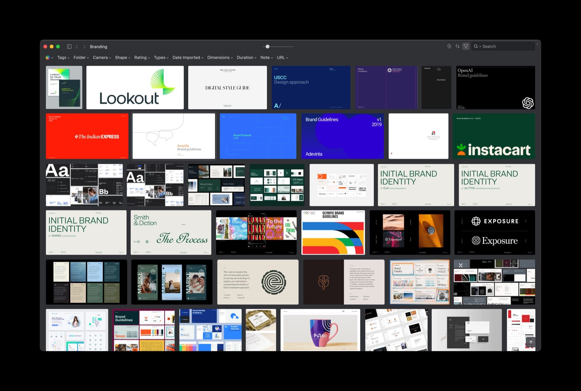 Eagle is an amazing minimal visual database app.