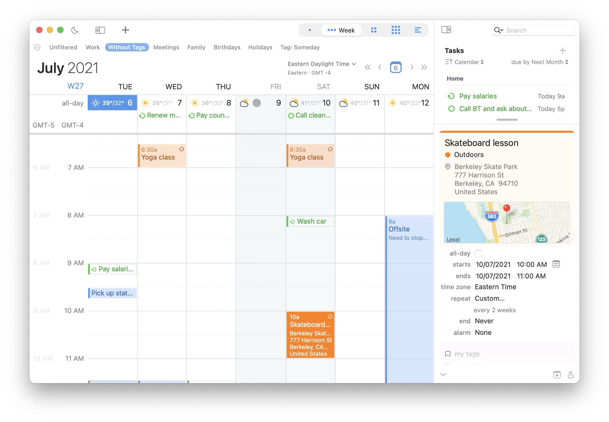 One of the best or the best calendar replacement for Mac.